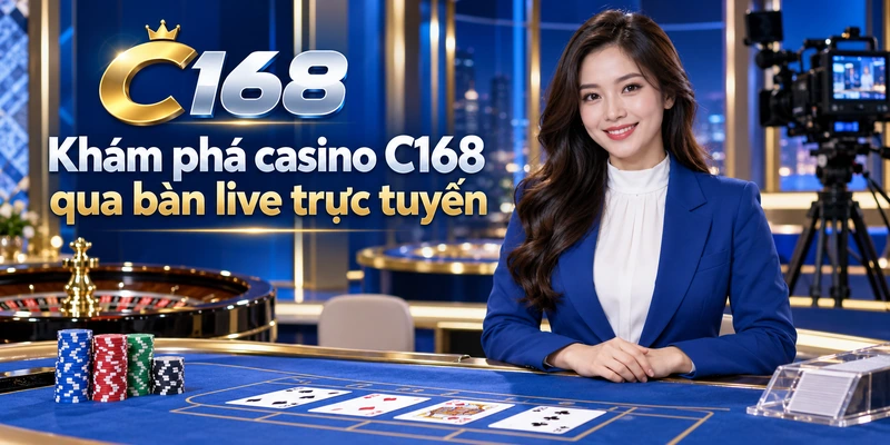 Khám phá casino C168 qua bàn trực tuyến
